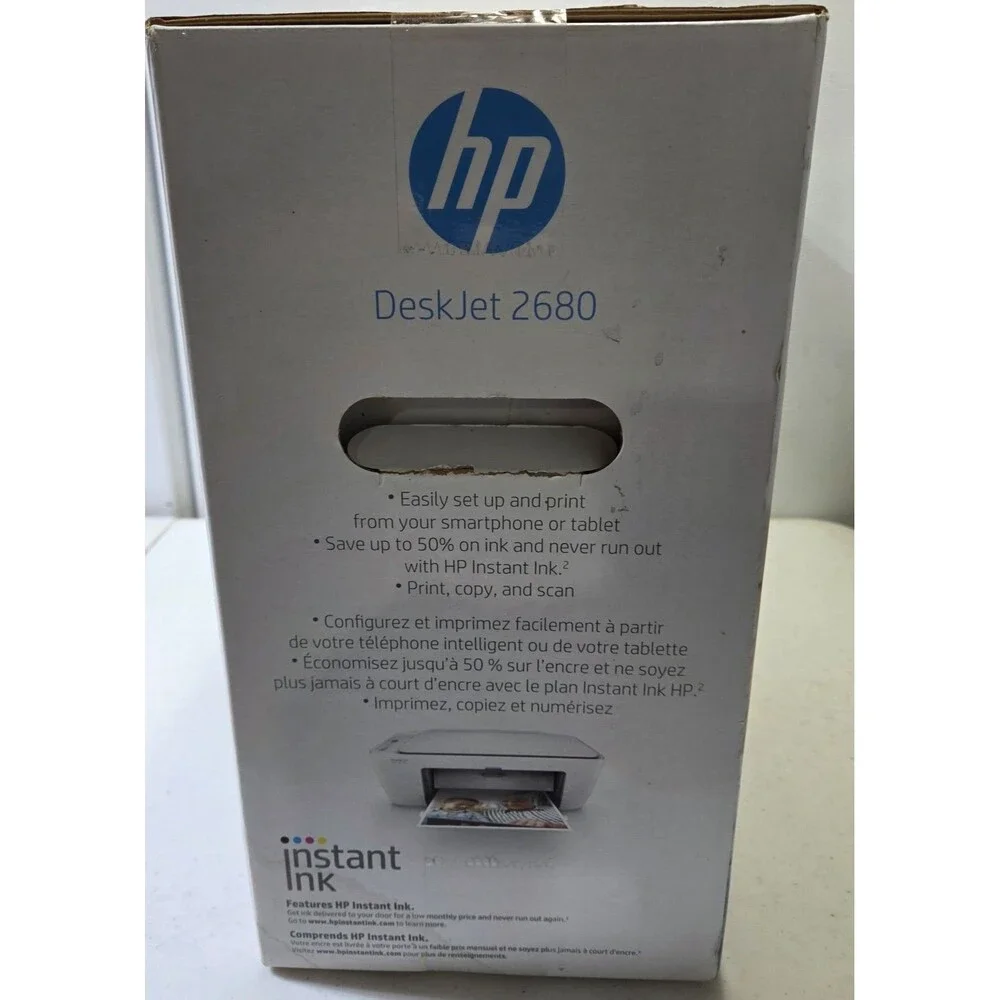 HP DeskJet 2680 Standard Inkjet Alk In One Printer NEW Sealed